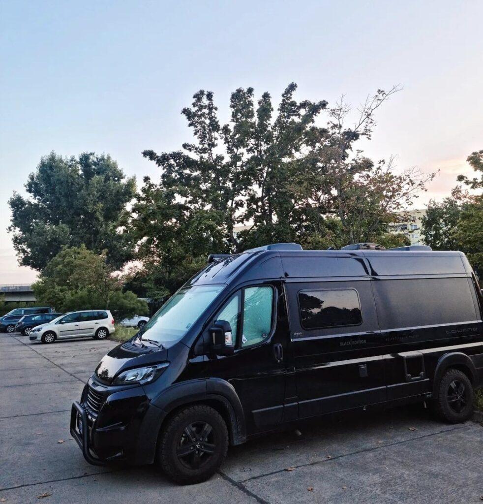 parkering af autocamper