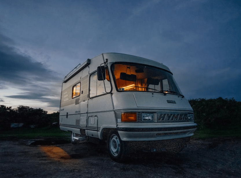 autocamper overnatning raste
